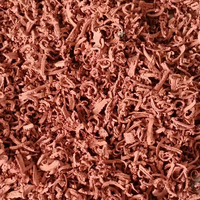 Usine directe de gros paillis de caoutchouc coloré paillis déchiqueté pour aire de jeux décoration de jardin