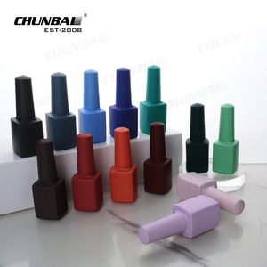 Esmalte de uñas Emty Bottles Contenedores Vacío Uv Nail Gel Polish Botellas de vidrio Esmalte de uñas grueso Botella de embalaje - Product Image 5