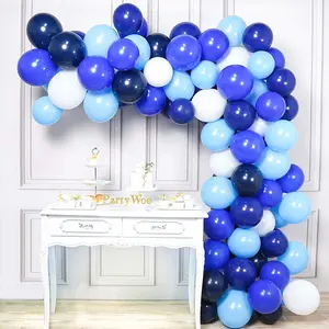 도매 헬륨 라텍스 Metallic 색 Royal Blue Balloons 대 한 자