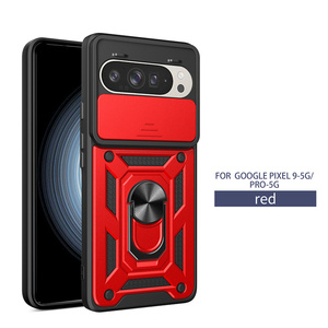 เคส Lichicase แบบมีวงแหวนแม่เหล็ก ป้องกันการตก พร้อมฝาปิดเลนส์แบบเลื่อน สำหรับ Google Pixel <span class=keywords><strong>11</strong></span> และ Pixel <span class=keywords><strong>11</strong></span> <span class=keywords><strong>Pro</strong></span> - Product Image 3