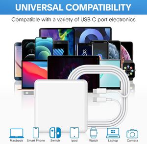<span class=keywords><strong>Chargeur</strong></span> <span class=keywords><strong>USB</strong></span>-<span class=keywords><strong>C</strong></span> Type <span class=keywords><strong>C</strong></span> 2025 <span class=keywords><strong>61W</strong></span>/140W avec protection OVP OTP PD 3.0 pliable et résistant au feu pour <span class=keywords><strong>MacBook</strong></span> <span class=keywords><strong>Pro</strong></span>/Air 16/15/14/13 - Product Image 5