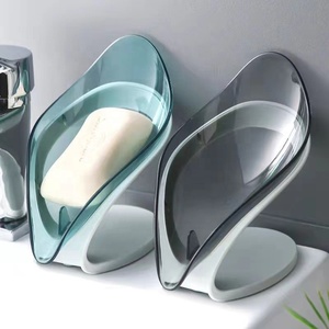 Scatola di scarico <span class=keywords><strong>a</strong></span> foglia di plastica <span class=keywords><strong>portasapone</strong></span> <span class=keywords><strong>portasapone</strong></span> <span class=keywords><strong>a</strong></span> forma di foglia <span class=keywords><strong>ventosa</strong></span> <span class=keywords><strong>portasapone</strong></span> per bagno Hotel <span class=keywords><strong>portasapone</strong></span> Opp ABS moderno - Product Image 2