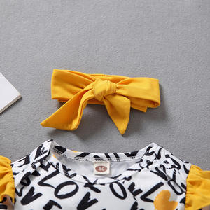 Ropa de Invierno para Niños, Conjuntos de Pantalones de Algodón para Bebés Niñas con Leggings Largos de China - Product Image 4