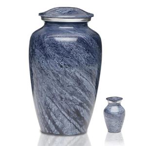 Urna Funeraria de Aluminio Premium para Adultos, Acabado Mármol, Estilo Americano, Impermeable, Elegante, para Cenizas Humanas, Artículos Funerarios - Product Image 6