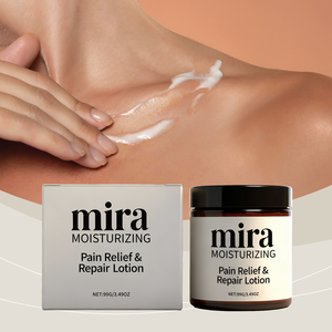 Lozione Erboristica Antidolorifica <span class=keywords><strong>Mira</strong></span> 2025 – Miscela Botanica Naturale a Base Vegetale per Massaggi Lenitivi e Comfort Muscolare e Articolare - Product Image 1