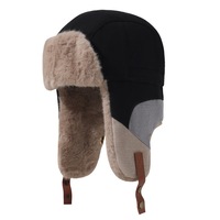 Gorro Ushanka Personalizado QJ OEM con Logotipo, Gorro Deportivo con Orejeras, Tejido Transpirable, Gorro de Invierno para Esquí, Pasamontañas, Gorro Lei Feng a Prueba de Viento