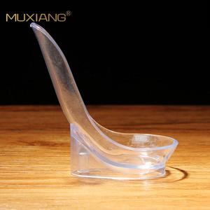 Muxiang Tobacco Pipe Holder Bent Type Transparent Single Pipe Rack For Smoking Pipes - Product Image 4