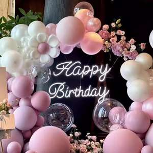 ป้ายไฟนีออนแต่งงานสั่งทำ ป้ายไฟนีออน LED สำหรับงานปาร์ตี้ ป้ายไฟนีออนสุขสันต์วันเกิดสำหรับงานแต่งงาน - Product Image 4