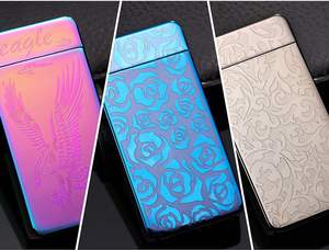 Tendance Produits Chauds Double Arc Électrique Usb Rechargeable Briquet Machine De Fabrication Filles Briquets Cigarette - Product Image 6