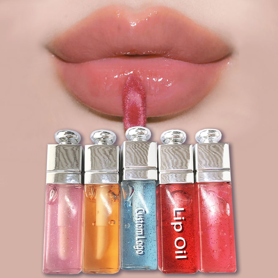 Фирменный блеск для губ, органический водостойкий Макияж для губ, длительный срок службы, мерцающее масло для губ