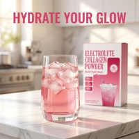 Hydratation sportive, énergie, 30 sachets, électrolytes marins, collagène osseux, vitamines, poudre d'électrolytes en sachets pour la récupération après l'entraînement