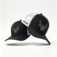 Gorra Trucker al por Mayor con Logotipo Corporativo, Estructurada, con Malla Frontal de Espuma, Gorras OEM, Bordado Personalizado, Cierre a Presión, Gorra Uniforme