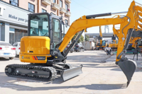 Excavatrice sur chenilles 9035FZTS pour travaux routiers à prix compétitif, puissance 22,2 kW et poids de la machine 3800 kg