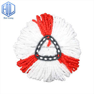 <span class=keywords><strong>Recambio</strong></span> de cabeza de mopa giratoria lavable de alta calidad 360 almohadilla de mopa de microfibra fácil para o-cedro triángulo fácil escurrir - Product Image 1