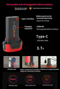 กล้องถ่ายภาพความร้อน UTi260E สำหรับทดสอบระบบทำความร้อนพื้นอุตสาหกรรม กล้องถ่ายภาพความร้อนอินฟราเรด ความละเอียด IR 256x192 รองรับ OEM ปรับแต่งได้ UT - Product Image 5