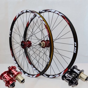 Jeu de Roues de <span class=keywords><strong>VTT</strong></span> à <span class=keywords><strong>Axe</strong></span> Traversant, <span class=keywords><strong>Roue</strong></span> à Dégagement Rapide <span class=keywords><strong>26</strong></span>/27.5/29 Pouces, <span class=keywords><strong>Axe</strong></span> Traversant 20/15/12, <span class=keywords><strong>Roue</strong></span> de Vélo à Dégagement Rapide 9/10 - Product Image 3