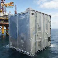Conteneur Offshore en Acier Corten Galvanisé à Chaud de 8 pieds, Norme DNV 2.7-1 ISO 10855, 16 m³ pour Plateforme Pétrolière et Gazière