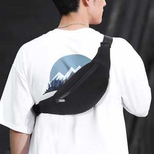 2025 personnalisé haute qualité léger personnalisé minimaliste blanc réglable ceinture taille sac poitrine Sport néoprène <span class=keywords><strong>Fanny</strong></span> Pack - Product Image 1