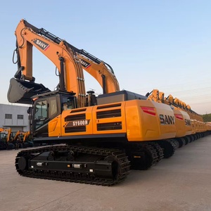 รถขุดตีนตะขาบ Sany SY600H คุณภาพดี ใหม่เอี่ยม ขนาดใหญ่ 60 ตัน บุ้งกี๋ 3.5 เมตร เครื่องยนต์กำลังสูง 310 กิโลวัตต์ พร้อมเกียร์บ็อกซ์ สำหรับงานก่อสร้าง - Product Image 2