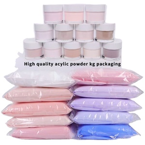 1Kg Nuova Polvere Acrilica Professionale Etichetta Privata Colore Nude Cristallino 1Kg Polvere per Unghie all'Ingrosso Decorazioni per Nail Art - Product Image 4