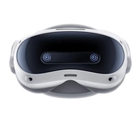 Casque de réalité mixte Pico 4 Ultra, lecture vidéo spatiale, compatible iPhone, double passthrough 32MP, 12 Go de RAM, VR autonome