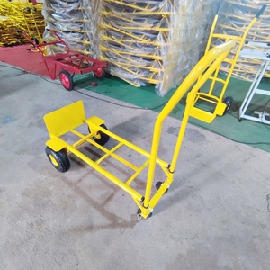 Heavy Duty Adjustable Pet Cage Hand Truck/<strong>Dolly</strong>/Platform Cart <strong>Wheels</strong> Portable Rubber Moving Cart Trailer <strong>Dolly</strong> OEM Foldable - Product Image 3