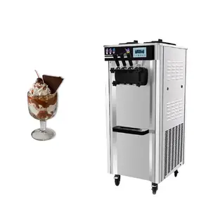 Double Compressor Maker Automatic Ice Cream Machine