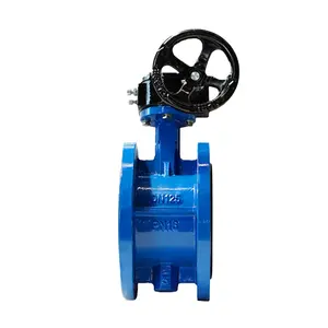 2024 Handle Operate Ductile Iron Soft Seal Stainless Steel Disc Wafer Butterfly Valve