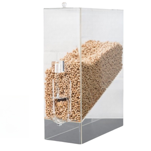 Eco-Friendly Elegant Transparent Acrylic Countertop Snack Dispenser <b>Box</b> for Household Use - Product Image 1
