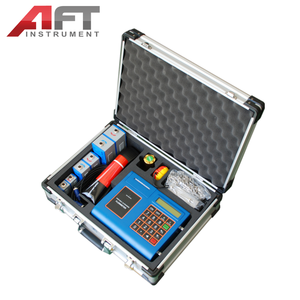 Medidor de flujo ultrasónico portátil líquido químico de combustible diésel de aceite lubricante <span class=keywords><strong>Digital</strong></span> barato con tarjeta SD - Product Image 3