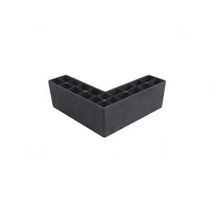 Plastic Furniture <b>Leg</b> Fittings Nylon Round and square Shape Strong Support Feet <b>Legs</b> - Product Image 2