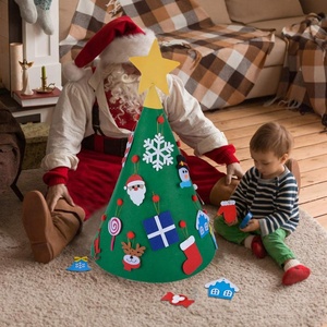 70*50cm Artificiale <span class=keywords><strong>Albero</strong></span> Wall Hanging Ornamenti Decorazioni <span class=keywords><strong>di</strong></span> <span class=keywords><strong>natale</strong></span> FAI DA TE Feltro <span class=keywords><strong>Albero</strong></span> <span class=keywords><strong>Di</strong></span> <span class=keywords><strong>Natale</strong></span> Nuovo Anno Regali Per Bambini Giocattoli - Product Image 2