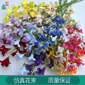 Fleur de Freesia Artificielle en Soie Haute Qualité 84cm pour Décoration de Mariage Style Romantique et Onirique - Product Image 5