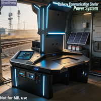 Sistem Distribusi Dalam Kereta Api EN50155 Solusi EPC untuk Konsol Operator Suplai Konverter Bantu Kereta Api