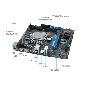 โรงงานขายเมนบอร์ดคอมพิวเตอร์ H610 แบบยกกล่อง - Product Image 5