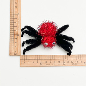 กิ๊บติดผมรูปแมงมุมฮาโลวีนสีแดงสำหรับผู้หญิง - Product Image 3