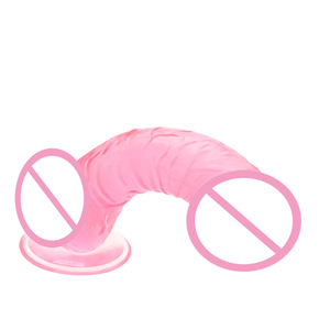 Dildo transparent en cristal de 19*4,5 cm pour stimulation du point G, jouet sexuel féminin, équipement de protection réaliste, jouet sexuel pour adultes - Product Image 4