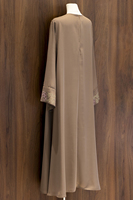 Abaya de luxe brodée grande taille pour l'hiver, Dubaï 2026, élégante robe de soirée musulmane pour femme, longueur ras du sol, modeste, Kaftan Ramadan Aïd