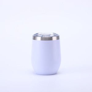Tazza a Forma di Uovo in Acciaio Inox 304, Tazza Termica <span class=keywords><strong>per</strong></span> Acqua, Rivestimento in Plastica Spray, 12oz, Tazza <span class=keywords><strong>per</strong></span> <span class=keywords><strong>Auto</strong></span>, Calice <span class=keywords><strong>per</strong></span> Vino - Product Image 3