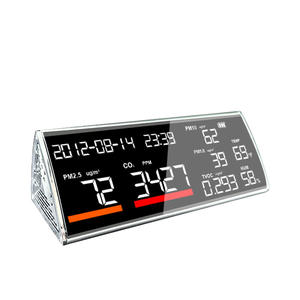 جهاز مراقبة جودة الهواء متعدد الوظائف للترويج للفعاليات 9 في 1 كاشف PM2.5/PM10/PM1.0 أداة قياس المركبات العضوية المتطايرة وثاني أكسيد الكربون - Product Image 4