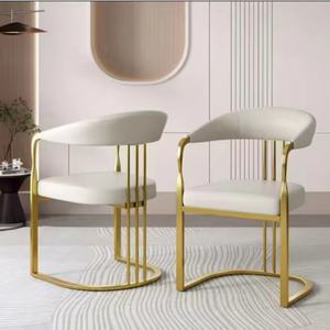 Luxury Dining <b>Chair</b> Hotel Sales Office Beauty Salon Receives Mahjong Sofa <b>Chair</b> Nail Salon Customer Makeup <b>Chair</b> - Product Image 2