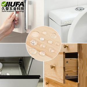 Almohadillas de Silicona Anticolisión para Muebles Jiufa, Adhesivas, Absorbentes de Sonido, Pegatinas de Protección para Muebles - Product Image 1