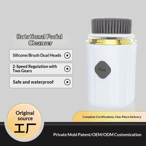 Limpiador 2 en 1 para Eliminar Puntos Negros y Acné, Cepillo de Limpieza <span class=keywords><strong>Facial</strong></span> Eléctrico en Oferta, Cepillo de Ducha con Cerdas de Limpieza Profunda - Product Image 4