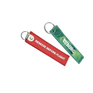 Llavero Bordado Personalizado con la Frase 'Remove Before Flight' - Product Image 1