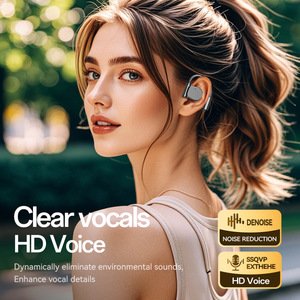 Auriculares con Gancho para la Oreja M111 OWS 2026, Traducción Inteligente por IA, Control por Voz, Pantalla Digital, Resistentes al Agua IPX-4 - Product Image 1
