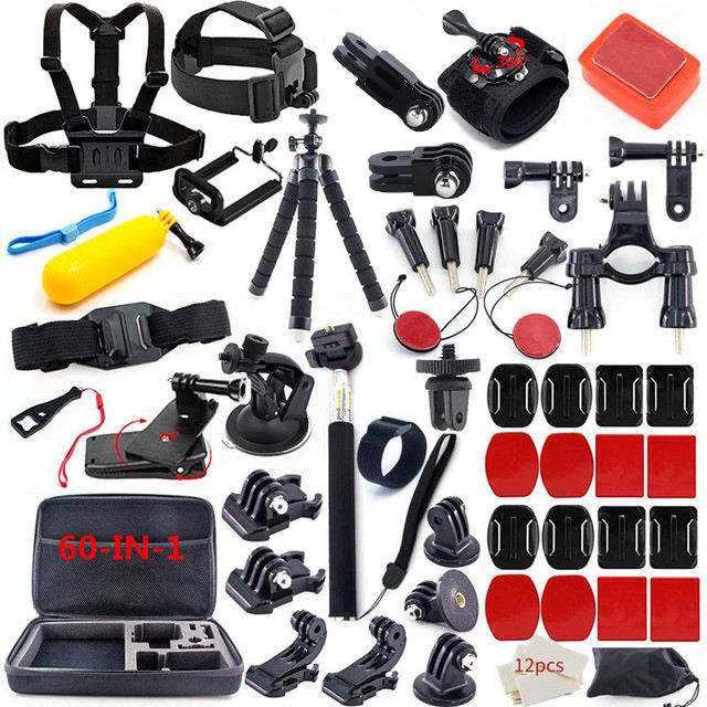 Factory Custom Mobile Phone Chest Strap Harness Motorcycle Helmet Extension Arm Bike Mount Accessory Kit for gopro 13 Insta360