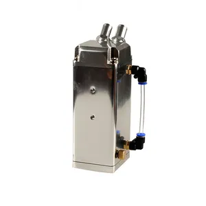 Hochwertige Billet Aluminium Ölfangdose Tank flasche für N54 135 335 535 Silber quadrat und runder Kraftstoff tank OCT1106 - Product Image 1