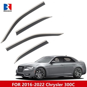 Pare-soleil de fenêtre de haute qualité pour Chrysler 300C 2016-2022, déflecteur de protection contre le soleil et la pluie - Product Image 2