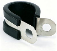 Collier de serrage en caoutchouc en acier inoxydable, facile à utiliser, de haute qualité, pour tuyaux et flexibles