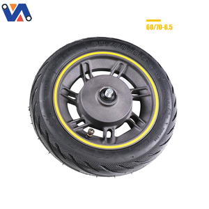 Nueva imagen AB.05.15.00.0017 <span class=keywords><strong>Rueda</strong></span> delantera original para Ninebot Max G2 Kickscooter 60/75-6,5 Cubo de <span class=keywords><strong>rueda</strong></span> con montaje de neumático de vacío - Product Image 6